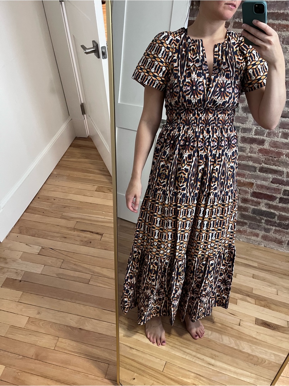 Anthropologie Maeve Somerset Maxi Dress